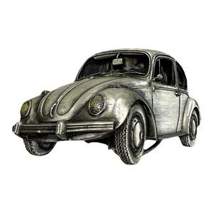Vintage 1980 VW Volkswagen Bug Beetle Brassworks Belt Buckle by Bergamot